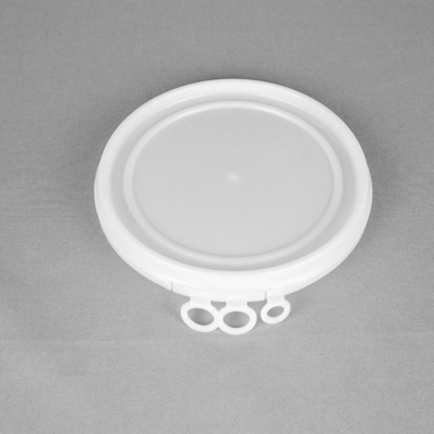 33oz 1 Liter-klare Plastikeimer mit Deckel-Siebdruck