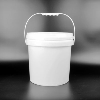 Rundes rundes Eimer-Plastiklanglebiges Gut 20 Liter mit Deckeln