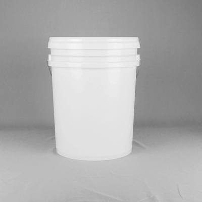 Die Dichtung beinhaltet 5 Liter Plastikbehälter mit einer Kapazität von 20 Liter und einem Durchmesser von 11,5 Zoll