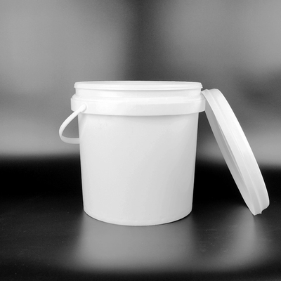 Rundes rundes Eimer-Plastiklanglebiges Gut 20 Liter mit Deckeln