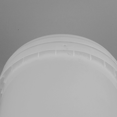 25cm DIA Transparent Plastic Bucket 10 Liter-klarer Eimer für Nahrung