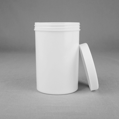 chemisches Kunststoffgehäuseglas des Pulvers 500ml mit Deckel
