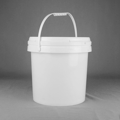 Materieller weißer runder 10 Liter Farbeimer 10L Pail With Lid pp.