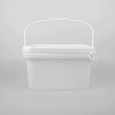 25*17*15.8cm klarer Nahrungsmittelgrad-quadratischer Plastikeimer mit SGS-Zustimmung