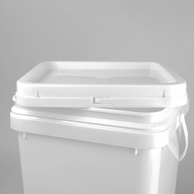 Nahrungsmittelgrad-Quadrat-Plastikeimer 5 Gallone 20 Liter mit Deckel und Griff