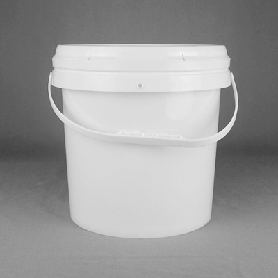 Materieller weißer runder 10 Liter Farbeimer 10L Pail With Lid pp.