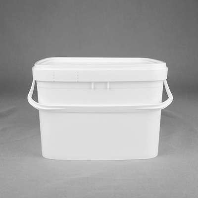 3 Liter transparente rechteckige Plastikeimer-mit ISO9001