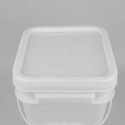 1.2 kg Quadrat Plastikbehälter Schlagfest mit Handgriff