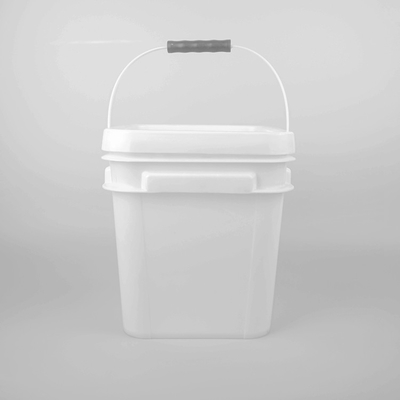 1.2 kg Quadrat Plastikbehälter Schlagfest mit Handgriff