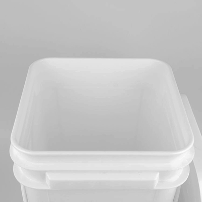 Quadrat-rote Pail Food Grade Pp Large-Plastikeimer 5 Gallonen-20L mit Deckel