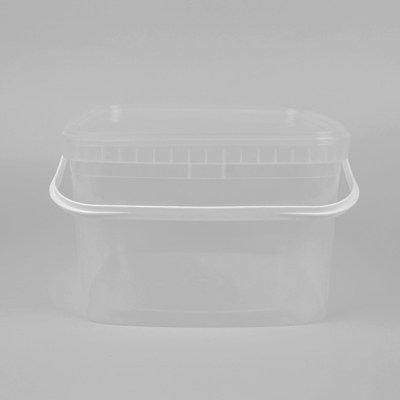 Freies transparentes Plastikmaterial ISO9001 BPA eimer-pp. für Wasser