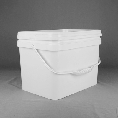 Griff 10L Toy Plastic Packaging Bucket Rectangular mit Deckel