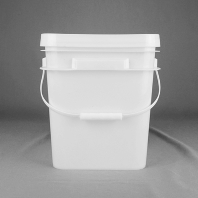 Lebensmittelqualitative Quadrat-Kunststoffbehälter mit einer Kapazität von 1,2 kg
