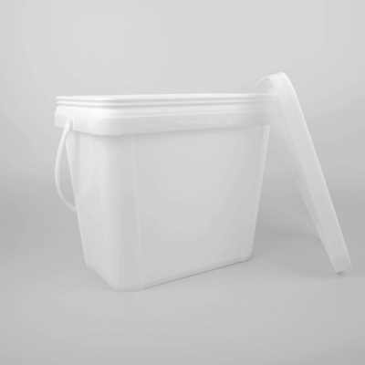 Schlagzähigkeits-Quadrat-Plastikeimer mit Griff