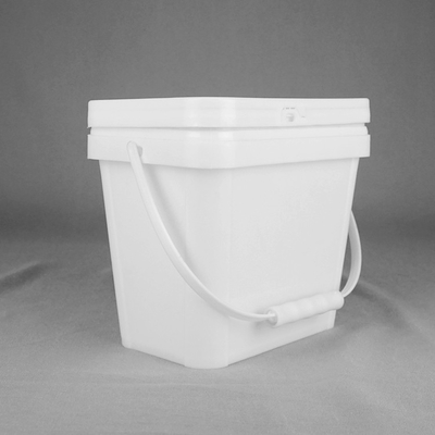 QUADRAT-Pail With Lid Excellent Seal-Fähigkeit 1 Gallonen-3.5L Plastik