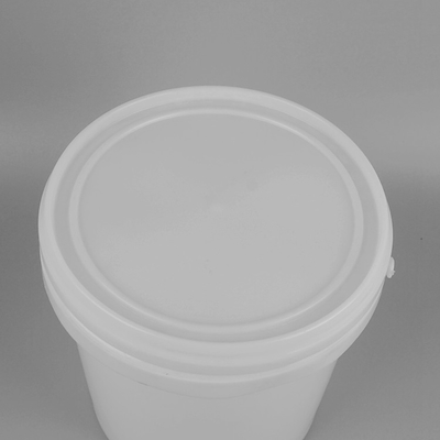 Kundengebundener Plastikfarbeimer 5L/Litre pp. Pail White Round Plastic Barrel