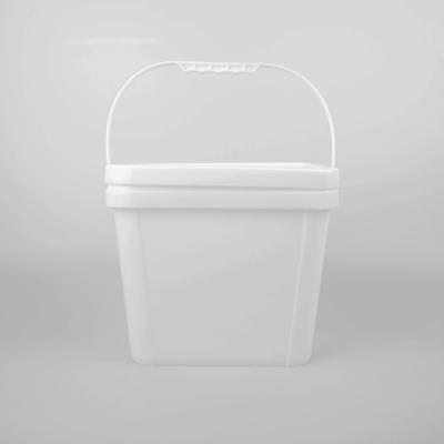 Schlagzähigkeits-Quadrat-Plastikeimer mit Griff