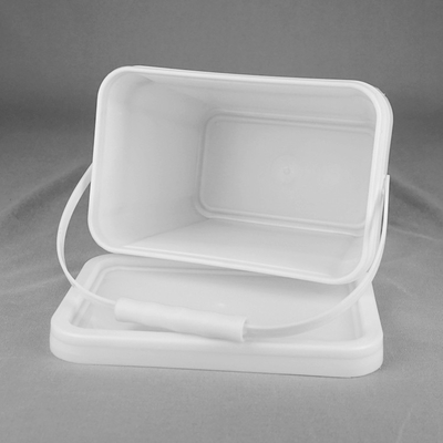 QUADRAT-Pail With Lid Excellent Seal-Fähigkeit 1 Gallonen-3.5L Plastik