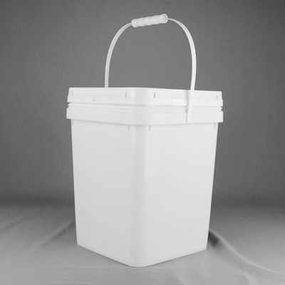 Vielseitiges quadratisches Plastikbehälter 1,2 kg für verschiedene Anwendungen