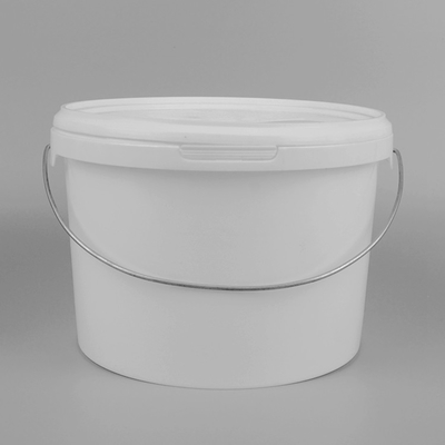 5 Liter-Plastikfarbeimer mit Griff und Deckel