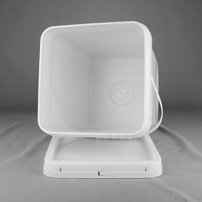 Vielseitiges quadratisches Plastikbehälter 1,2 kg für verschiedene Anwendungen