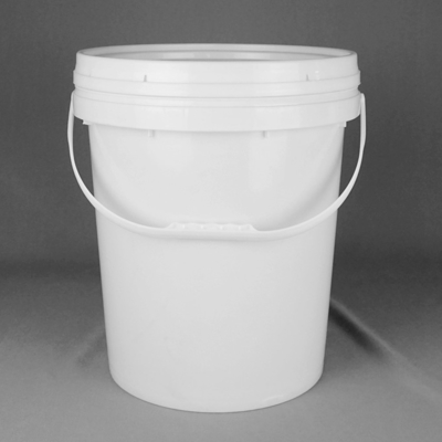 Thermisches Übergangs-HDPE weißes rundes Plastikfaß für Latex-Farben-Farbe