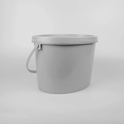 Plastikeimer der speziellen geformten Farben-5kg mit Deckel und Griff