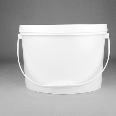 Ovaler Plastikbehälter für Lebensmittel mit Gewebebeutel PE-Beutelverpackung
