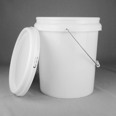 Malen Sie den 5 Gallonen-runden Plastik- Eimer weiße Plastik-Pail For Coating
