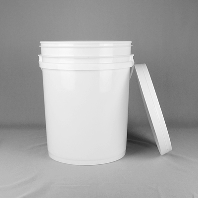5 der Gallonen-20L materielles kundengebundenes Logo Runden-Plastikdes eimer-pp.
