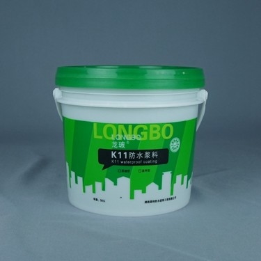Leerer Plastikfarbeimer-Farben-Speicher-unterschiedliche Größe 5 Liter