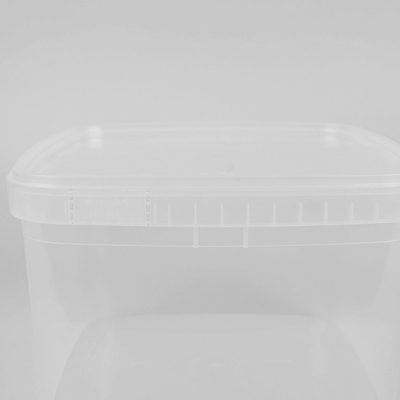 20cm klare Plastikeis-Eimer