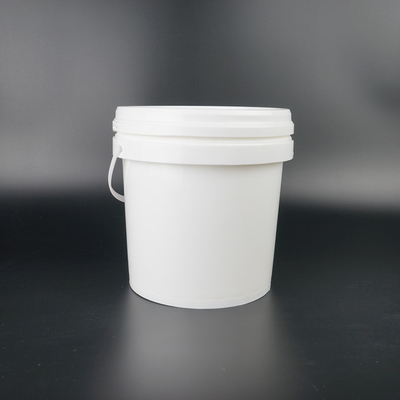 Nahrungsmittel-Grad Plastik-Pail Bucket White Round 3 Liter