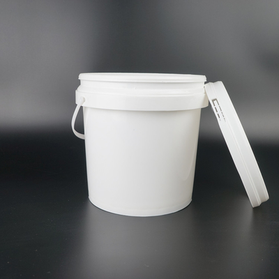 Nahrungsmittel-Grad Plastik-Pail Bucket White Round 3 Liter
